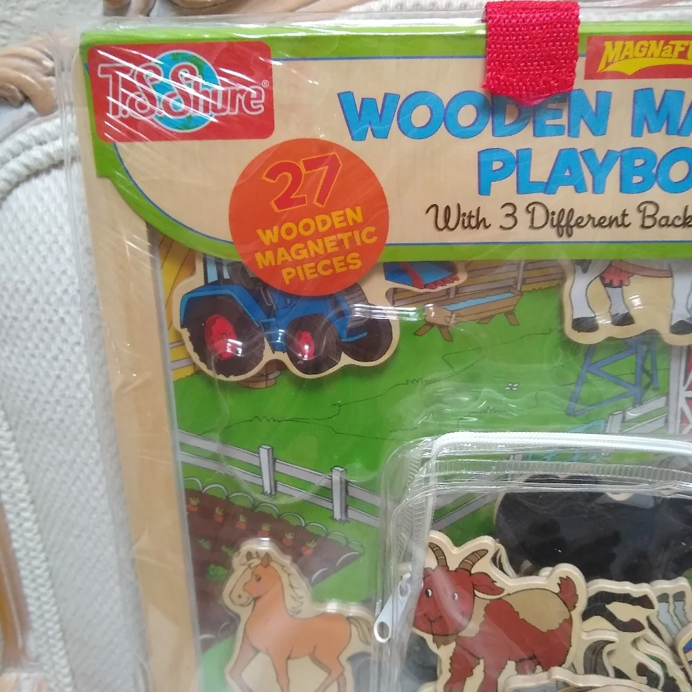 Wooden Magnetic Play Board